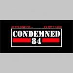 Condemned 84  mikina s kapucou stiahnutelnou šnúrkami a klokankovým vreckom vpredu 